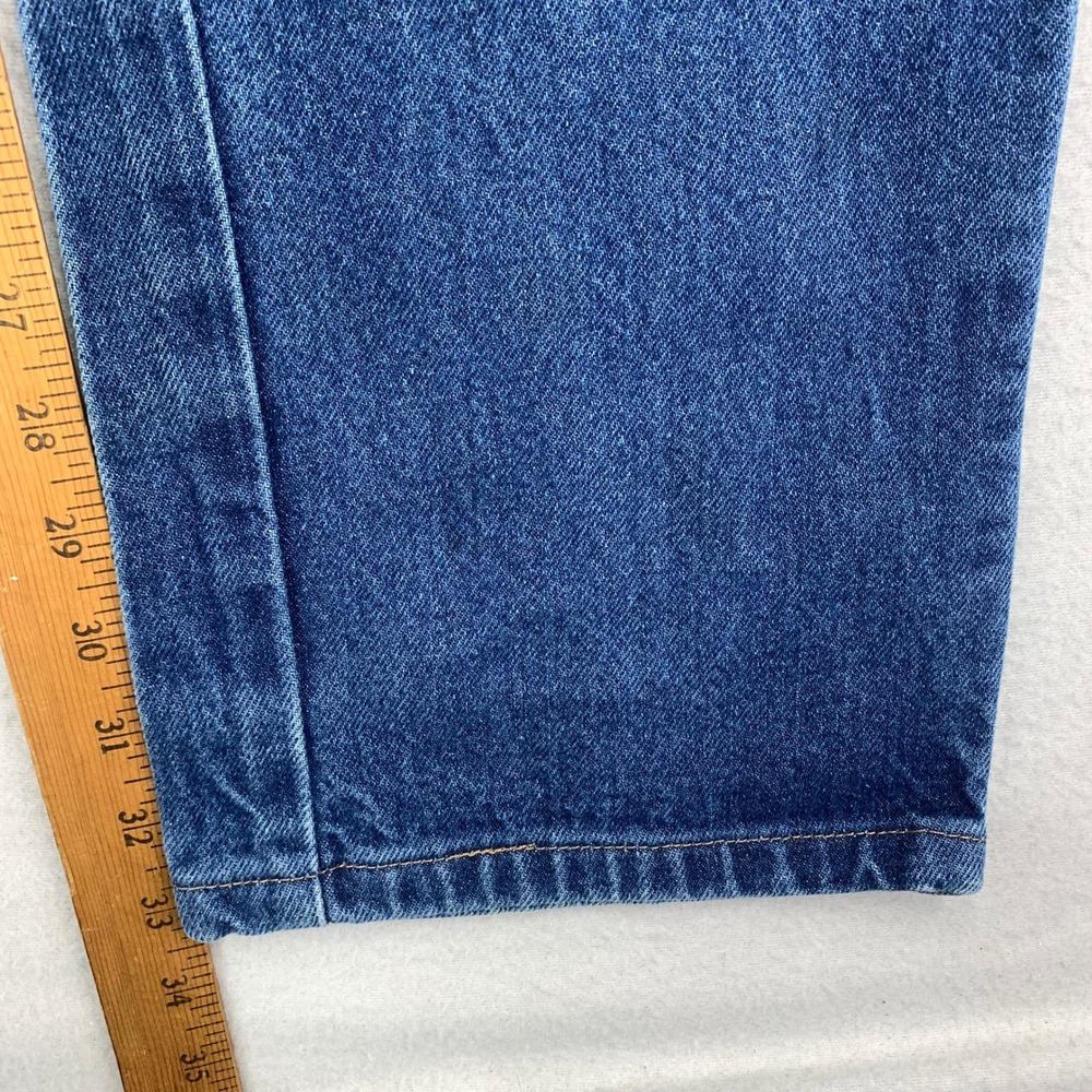 Rustler Jeans Mens 32x34 Boot Cut Faded Distressed Cowboy Retro Workwear Rodeo‎ - Picture 12 of 14
